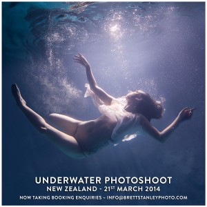 Underwater Photoshoot New Zealand